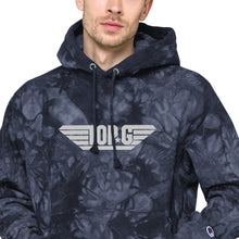 Load image into Gallery viewer, Embroidered "Top G" Champion Tie-Dye Hoodie (2022)