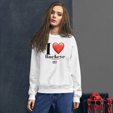 Load image into Gallery viewer, I Heart Buckeye - Unisex Sweatshirt