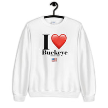 Load image into Gallery viewer, I Heart Buckeye - Unisex Sweatshirt