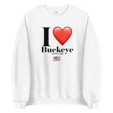 Load image into Gallery viewer, I Heart Buckeye - Unisex Sweatshirt
