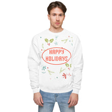 Load image into Gallery viewer, Happy Holidays #Griswold Edition Unisex fleece sweatshirt (Uncensored)
