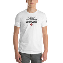 Load image into Gallery viewer, Reboot #ITLife Short-Sleeve Troubleshooting T-Shirt