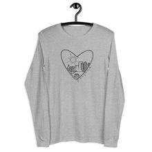 Load image into Gallery viewer, arizona-sunset-love-long-sleeve-t-shirt-heather-gray