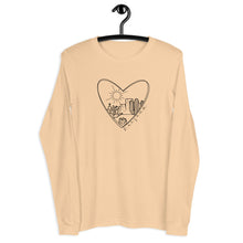Load image into Gallery viewer, arizona-sunset-love-long-sleeve-t-shirt-sand-dune