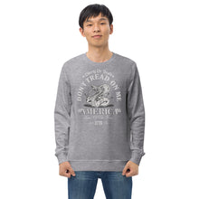 Load image into Gallery viewer, Don't Tread On Me Unisex Organic Sweatshirt (2022)