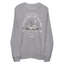 Load image into Gallery viewer, Don't Tread On Me Unisex Organic Sweatshirt (2022)
