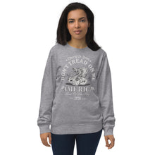 Load image into Gallery viewer, Don't Tread On Me Unisex Organic Sweatshirt (2022)