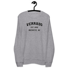 Load image into Gallery viewer, verrado-varsity-sweatshirt-gray-melange