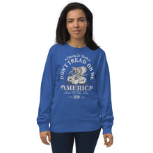 Load image into Gallery viewer, Don't Tread On Me Unisex Organic Sweatshirt (2022)