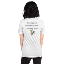 Load image into Gallery viewer, "Did anyone else hear gunshots?" - Short-Sleeve Unisex T-Shirt