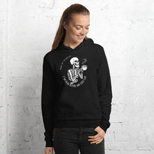 Load image into Gallery viewer, Dead Cup by Vtown Designs on a Bella + Canvas Hoodie (2022)