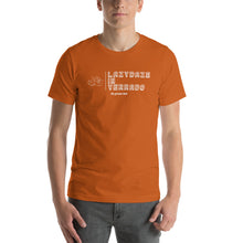 Load image into Gallery viewer, LazyDaze on a Unisex Staple T-Shirt - Bella + Canvas 3001