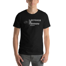 Load image into Gallery viewer, LazyDaze on a Unisex Staple T-Shirt - Bella + Canvas 3001
