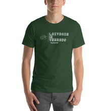 Load image into Gallery viewer, LazyDaze on a Unisex Staple T-Shirt - Bella + Canvas 3001
