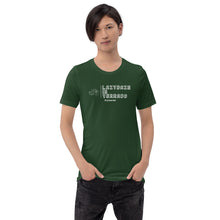 Load image into Gallery viewer, LazyDaze on a Unisex Staple T-Shirt - Bella + Canvas 3001