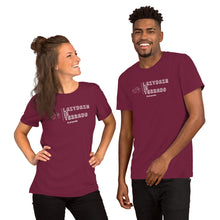 Load image into Gallery viewer, LazyDaze on a Unisex Staple T-Shirt - Bella + Canvas 3001