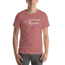 Load image into Gallery viewer, LazyDaze on a Unisex Staple T-Shirt - Bella + Canvas 3001