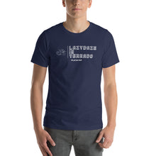 Load image into Gallery viewer, LazyDaze on a Unisex Staple T-Shirt - Bella + Canvas 3001