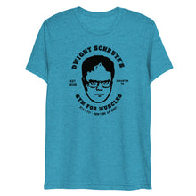 Load image into Gallery viewer, Dwight Schrute's Fitness Proclamation - Tri-Blend Workout Shirt for 'The Office' Enthusiasts