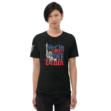 Load image into Gallery viewer, Give Me Liberty (Skull Face) Soft Tee (2022)