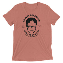 Load image into Gallery viewer, Dwight Schrute's Fitness Proclamation - Tri-Blend Workout Shirt for 'The Office' Enthusiasts