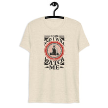 Load image into Gallery viewer, i-can-and-i-will-watch-me-pump-cover-t-shirt-on-hanger-oatmeal