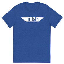 Load image into Gallery viewer, "Top G" by Vtown Designs on a Bella + Canvas Soft Tee