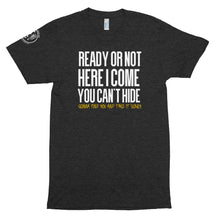 Load image into Gallery viewer, Lyrical Collection - Ready or Not! Unisex Tri-Blend Track Shirt