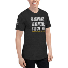 Load image into Gallery viewer, Lyrical Collection - Ready or Not! Unisex Tri-Blend Track Shirt