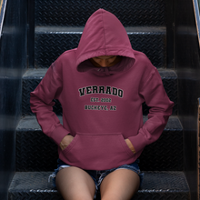 Load image into Gallery viewer, verrado-varisity-hoodie-girl-3-maroon