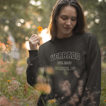 Load image into Gallery viewer, verrado-varsity-sweatshirt-black