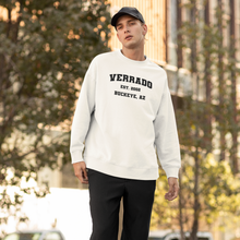 Load image into Gallery viewer, verrado-varsity-sweatshirt-white