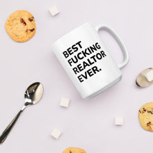 Load image into Gallery viewer, Best Fucking Realtor Ever White glossy mug (2022)