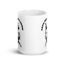 Load image into Gallery viewer, Papa Bear's Brew White glossy mug