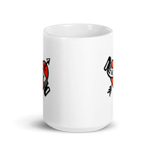 Load image into Gallery viewer, Mom Tattoo Style White glossy mug