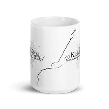 Load image into Gallery viewer, Kids &amp; Pets Ruin Your S**t! - White glossy mug
