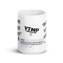 Load image into Gallery viewer, "Did Anyone Else Hear Gunshots?" - The JJ Hunt Edition - White glossy mug