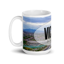 Load image into Gallery viewer, Victory "View from Top" - White glossy mug
