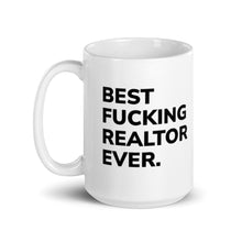 Load image into Gallery viewer, Best Fucking Realtor Ever White glossy mug (2022)