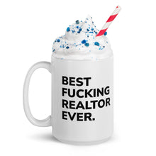 Load image into Gallery viewer, Best Fucking Realtor Ever White glossy mug (2022)