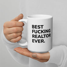Load image into Gallery viewer, Best Fucking Realtor Ever White glossy mug (2022)