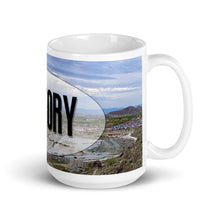Load image into Gallery viewer, Victory "View from Top" - White glossy mug