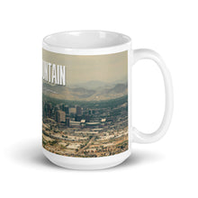 Load image into Gallery viewer, View from South Mountain - Phoenix, AZ - White glossy mug
