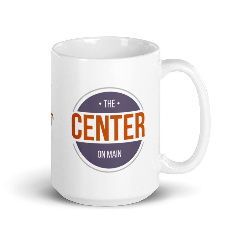 Center on Main - Verrado White glossy mug