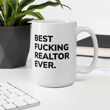 Load image into Gallery viewer, Best Fucking Realtor Ever White glossy mug (2022)