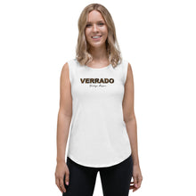 Load image into Gallery viewer, Verrado Leopard Reboot Ladies’ Cap Sleeve T-Shirt