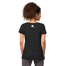 Load image into Gallery viewer, Megapint - Women’s fitted v-neck t-shirt