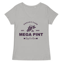 Load image into Gallery viewer, Megapint Depp's Fine Wines Women’s fitted v-neck t-shirt