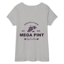 Load image into Gallery viewer, Megapint Depp's Fine Wines Women’s fitted v-neck t-shirt