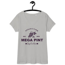 Load image into Gallery viewer, Megapint Depp's Fine Wines Women’s fitted v-neck t-shirt